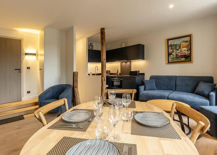 Appartamento L'escale Du Vieux Port 4p - Closed Garage - Sauna - Air Conditioning Honfleur