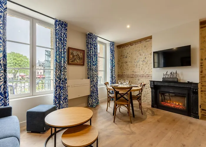 L'escale Du Vieux Port 4p - Closed Garage - Sauna - Air Conditioning Appartamento Honfleur